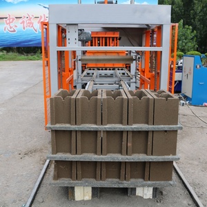 QT5-15 macchina per pavimentazioni in mattoni completamente automatica costruzione di cemento blocco cavo che fa la macchina linea di produzione - Product Image 5