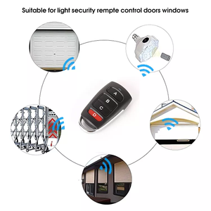 4 canali clonazione di controllo remoto duplicatore fisso codice di apprendimento elettrico per Garage apriporta 433MHz RF telecomando senza fili - Product Image 6
