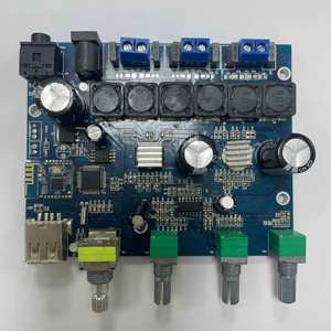 SZHFJCTH 120W 2.1 channel Bluetooth digital power amplifier board High and low can be adjusted by knob - Product Image 4