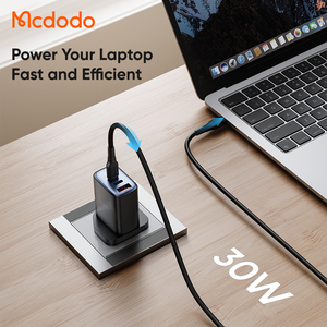 Mcdodo 217 UK 30 W Multi-Port-Ladestation Leistungs-Digitalanzeige USB C*2+ USB-Poweradapter 3-Ausgangsort SFC PPS QC4.0 PD 27 W SCP - Product Image 4