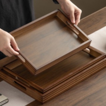 408 Walnut Pigment Heart Three-Piece Set