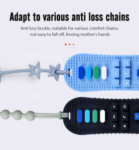 New bé Silicone teethers mềm đồ chơi điều khiển từ xa <span class=keywords><strong>Teether</strong></span> cho trẻ sơ sinh - Product Image 3