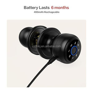 ידית נעילת דלת חכמה עם טביעת אצבע עם בקרת אפליקציית WiFi (Tuya) לדירות ומשרדים - Product Image 2