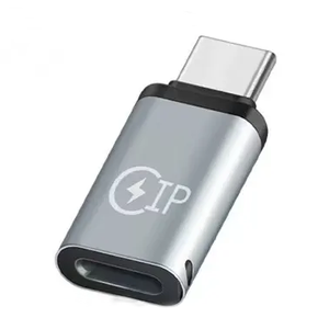 迷你铝制C型公到8针母连接器适配器Usb C USB C到8针适配器转换器 - Product Image 1