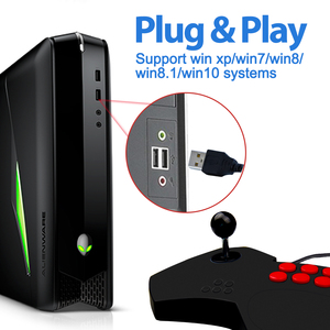 ゲームコントローラーストリートファイターゲーミングジョイスティックアーケードファイトスティックforPC/PS3 /Switch/ TV Android /NeoGeo Mini/RaspberryPi - Product Image 2