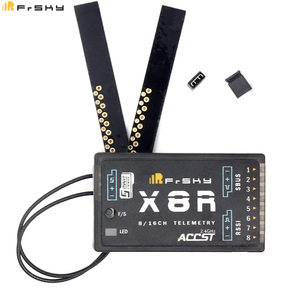 FrSky X8R alıcı 8/16CH telemetri için RC dört pervaneli helikopter Multicopter ile uyumlu X7 X9D X12S verici - Product Image 3