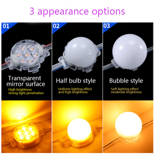 RGBW LED denetleyici jöle balık piksel noktası plastik kalıcı Soffit ile ray lambası kapalı açık noel ev aydınlatma için - Product Image 4