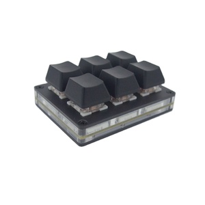 X516 Mini teclado con cable de 6 teclas Teclado mecánico para juegos Teclado de programación Rgb de 6 teclas para Windows Mac Ios Android - Product Image 2