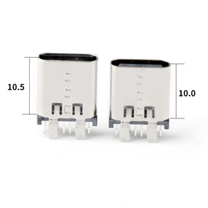 USB 14pin 10.5H ตัวเชื่อมต่อ USB Type-C ตัวเมีย14pin แนวตั้ง DIP Type C ปลั๊ก C ตัวเชื่อมต่อ PCB - Product Image 4