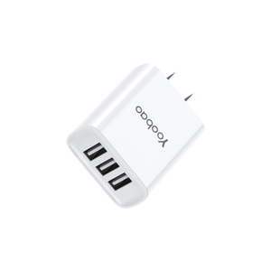 YOOBAO新着急速充電3出力充電器マルチポート最大17W3USBポートアダプター - Product Image 1