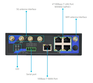 Enrutador Ethernet industrial inalámbrico de alta calidad, enrutador de puerta de enlace industrial 4G - Product Image 4