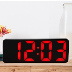 Grande display digitale LED sveglia orologio da tavolo con calendario adatto termometro digitale per la decorazione della casa - Product Image 6