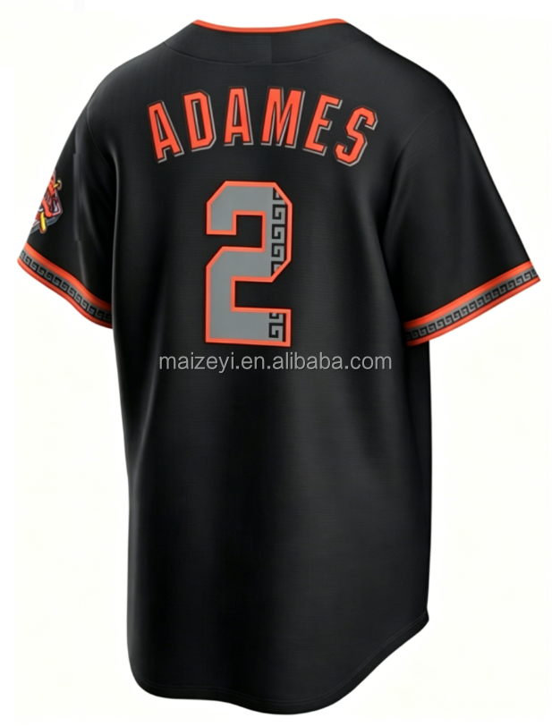 #2 Willy Adames Noir Alternatif