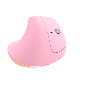 2.4G Mouse ricaricabile ergonomico ottico Wireless RGB 1600DPI 6 pulsanti USB ricevitore Mouse destro per uso ufficio del Computer - Product Image 3