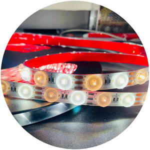 แถบไฟ LED ยืดหยุ่น24V พร้อมเลนส์48LEDs/M 20วัตต์/เมตร2700-6500K CCT แถบสะท้อนแสงสำหรับกล่องไฟ - Product Image 5