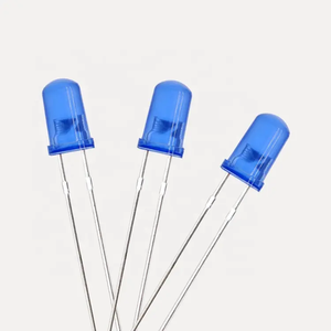 直接挿入3mm赤、青とエメラルドグリーンのLEDダイオードライトスルーホール発光ダイオード - Product Image 2