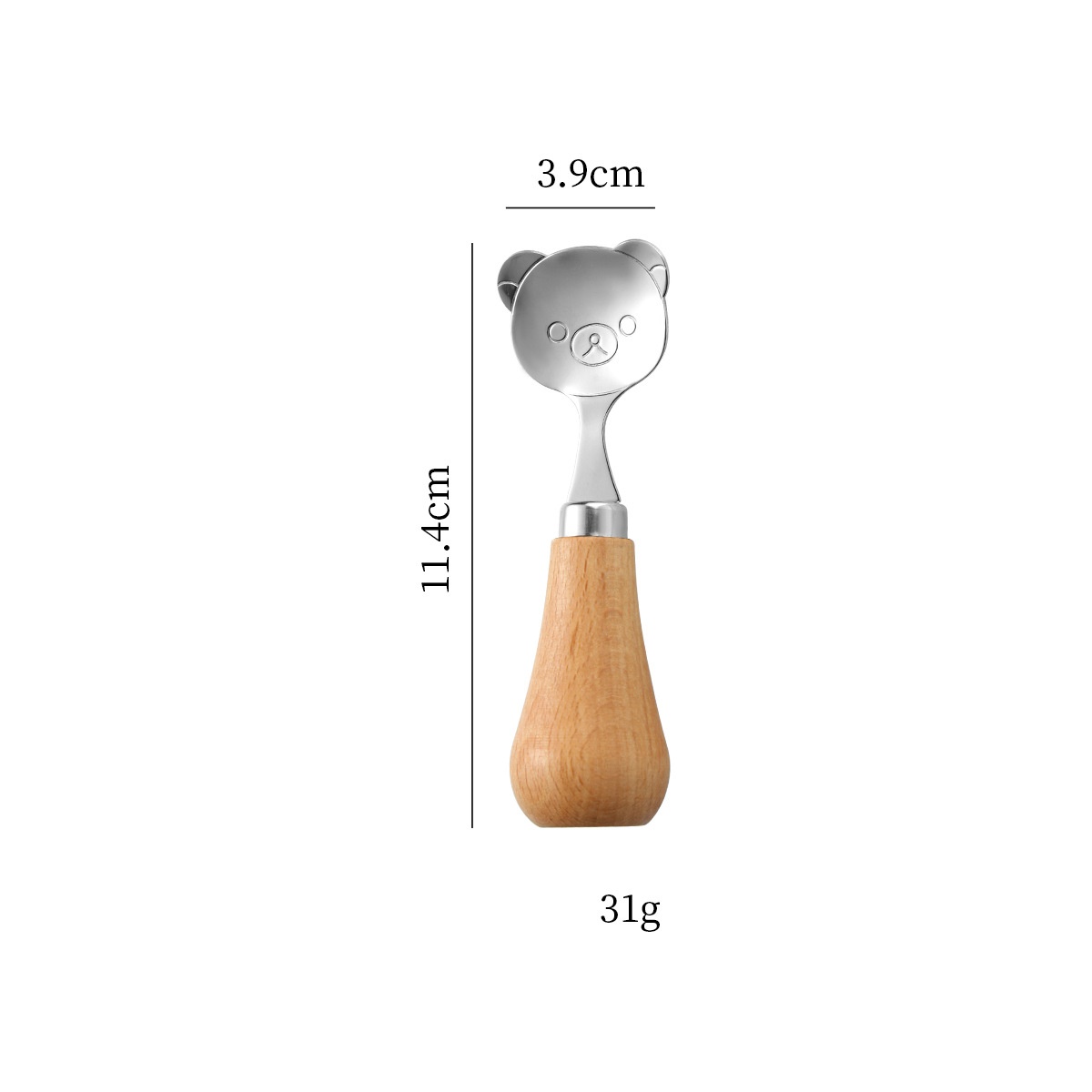 Short wooden handle---B