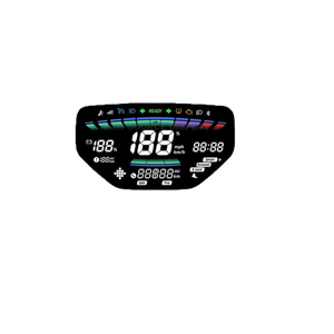 Di alta qualità 9 digitale 7 segmento LCD pannello Display personalizzabile in TN VA STN tipi di personalizzazione gratuita di fabbrica disponibile
