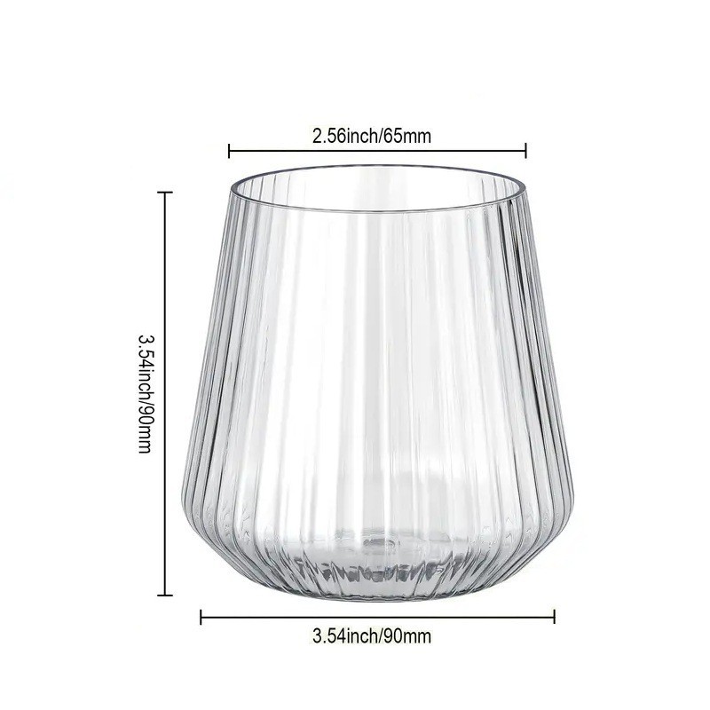 Tasse rayée 12oz