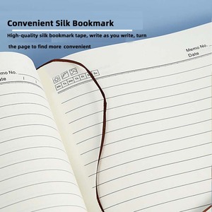 B6 A5 A6 <strong>Custom</strong>-<strong>Printed</strong> Leather Hardcover Journal <strong>Notebook</strong> Personalized Logo Plain Note Book for Students and School Use - Product Image 5