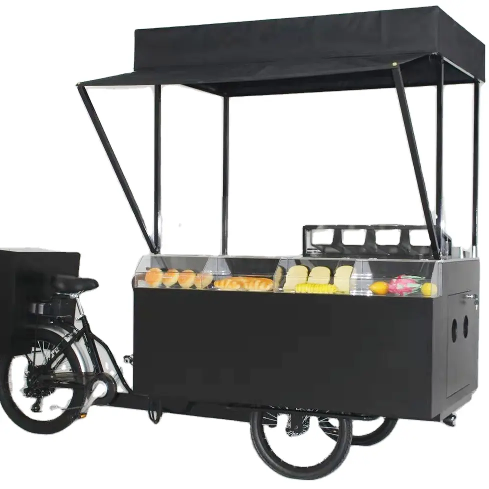 fast concession food trailer coffee mobile food van cart food trucks for sale in china