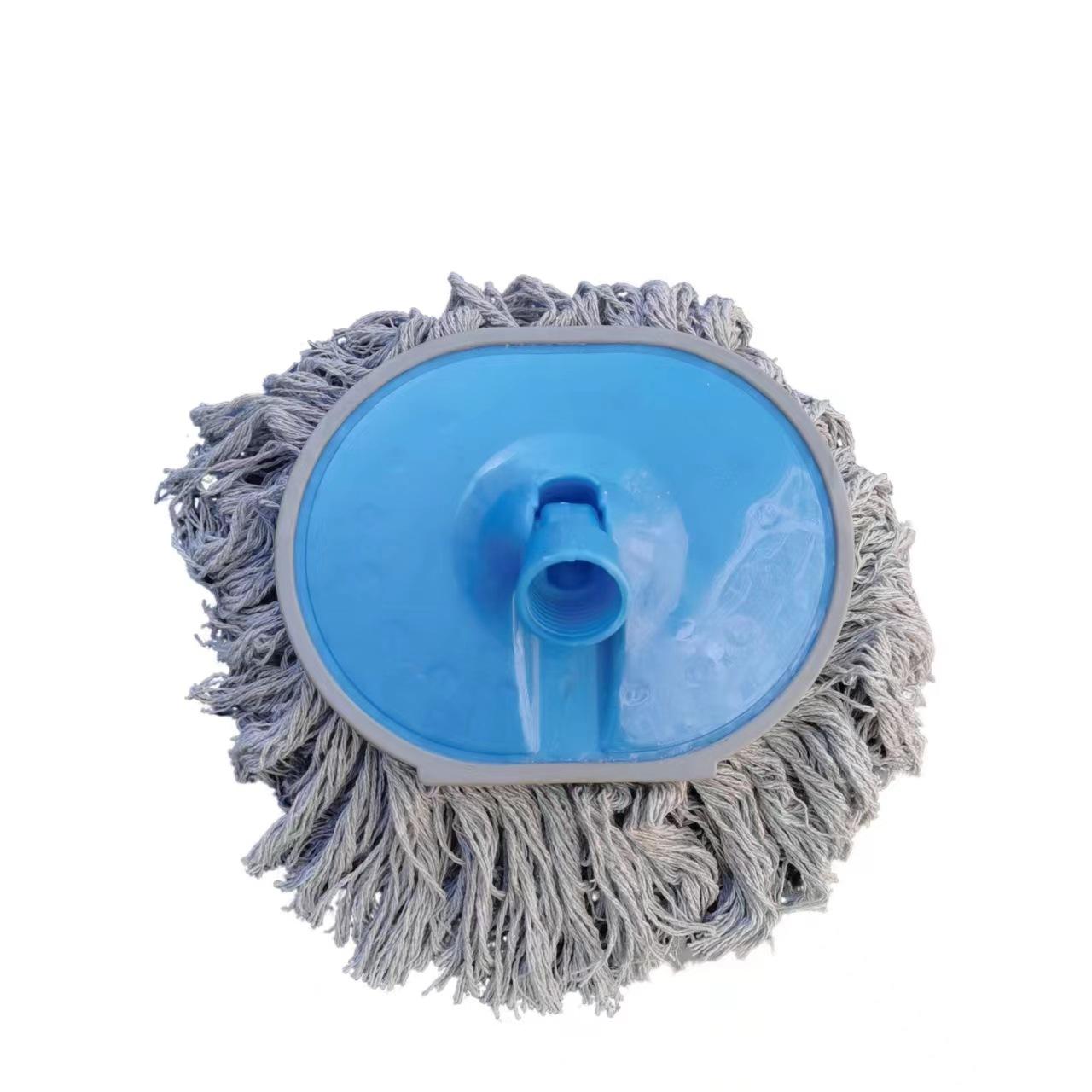 Round cotton thread brush head