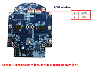 T31X+SC4336P 4MP WIFI IP <strong>Camera</strong> Module Board Auto IRCut 2560*1440 Motion Detection 38*38mm MIC Audio Interface Auto Tracking - Product Image 4
