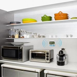Timer da cucina elettronico Display LCD Timer elettronico a grande schermo Timer di cottura negativo positivo promemoria temporizzazione grande allarme forte - Product Image 3