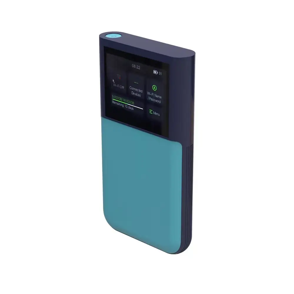 2023 Novo 5g Esim Móvel Hotspot Pocket Modem 5g Esim Sem Fio Wifi Hotspot Router com Slot Para Cartão Sim