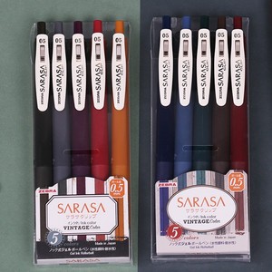 热卖斑马萨拉萨夹子0.5凝胶油墨圆珠笔多色JJ15-8C-MK日本制造 - Product Image 6