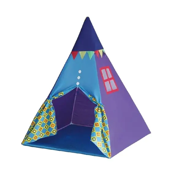 Детская ролевая игра, комнатная и уличная игрушка, индийский Египетский вигвам, палатка с подсветкой