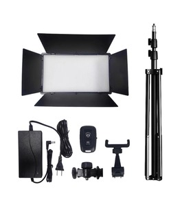 U800 RGB With <strong>2</strong>.1M Tripod <strong>2</strong>*Batteries Controller <strong>LED</strong> Video Light Dimmable Bi-Color 3200K~5600K <strong>LED</strong> Panel Light Photography - Product Image 4
