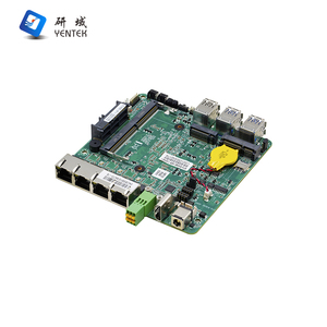 Scheda madre industriale Intel N97 DDR4 4 RJ45 I210AT LAN WIFI <span class=keywords><strong>4G</strong></span> Win10 11 Linux Pfsense Server Firewall scheda madre