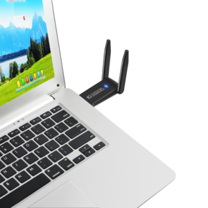 Scheda di rete Wireless Gigabit 1300mbps 5g Dual-Band Driver-Free Computer ricevitore Wifi Usb - Product Image 5