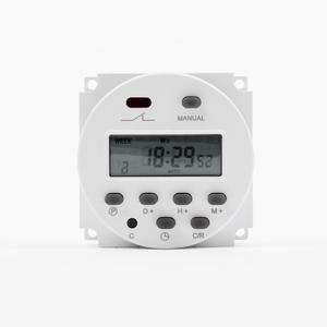 CN101A 220V 230V240VデジタルLCD電源タイマー週7日プログラム可能なタイムスイッチリレータイマー10ACN101ミニクロックライトタイマー