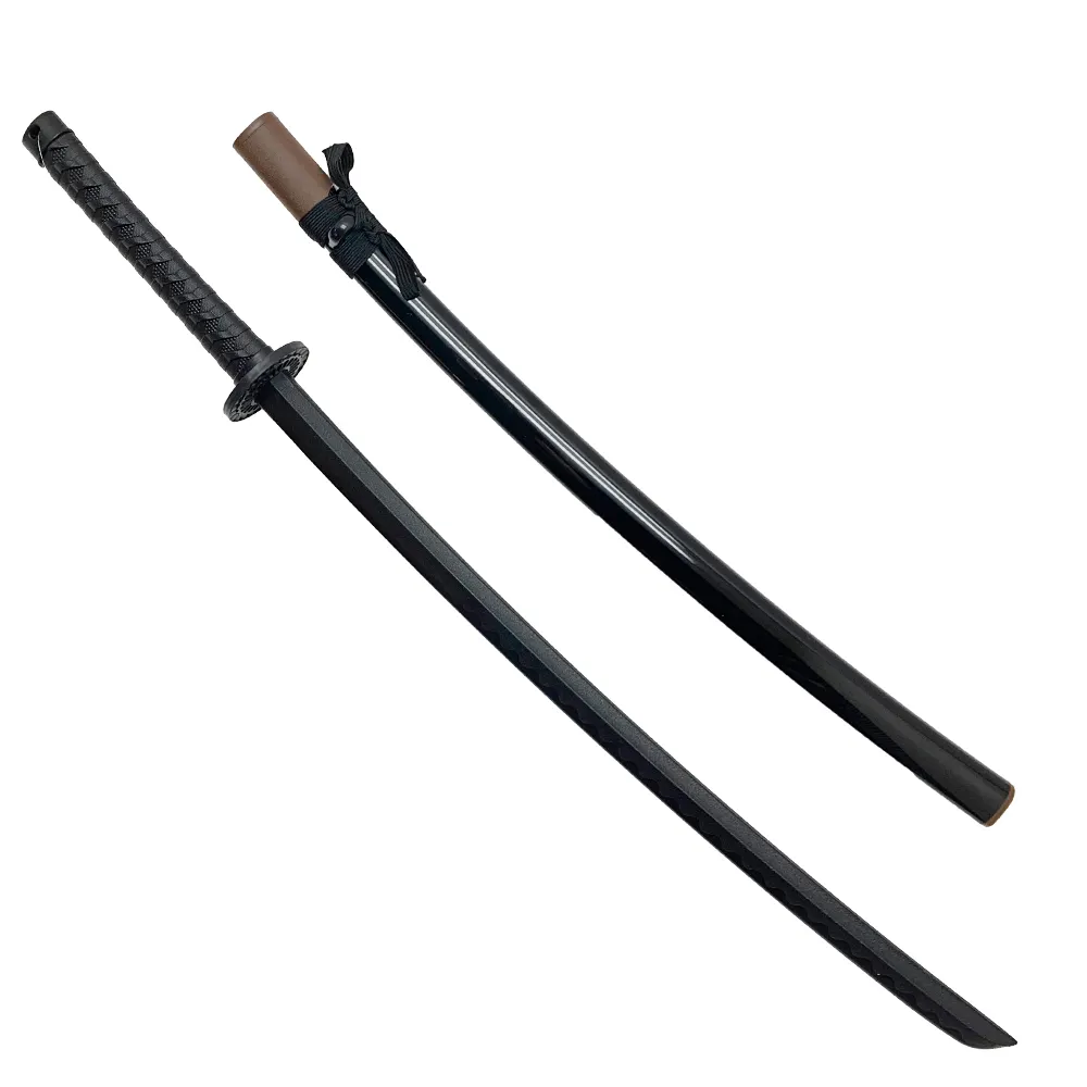 Meilleures ventes d'accessoires de performance à froid Épée de musculation appropriée Toutes les épées en polypropylène Taijutsu Katana en plastique