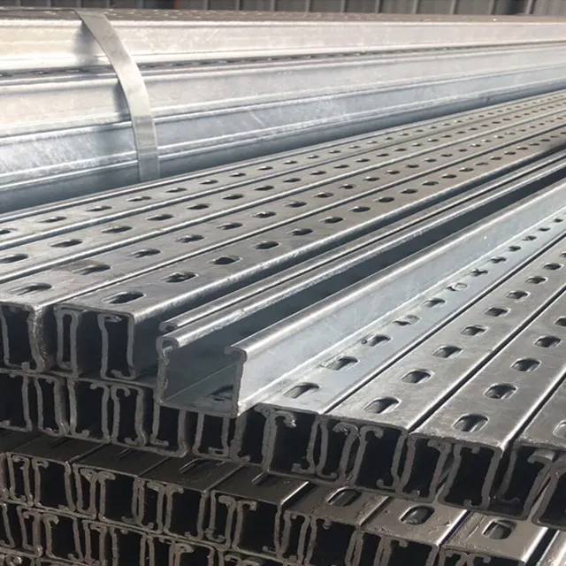 Light gauge channel Q235B Q345B etc.C Purlin/C Channel galvanized  Profile steel Material