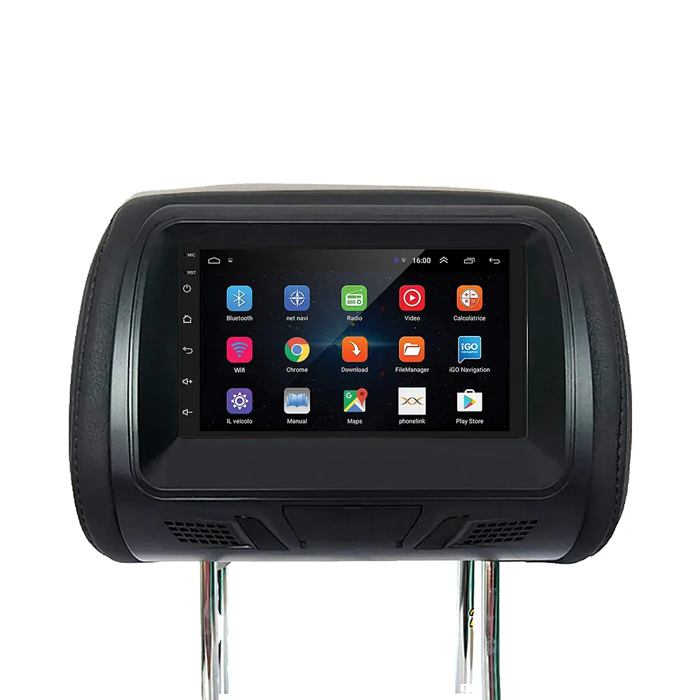 TV siège arrière pour moniteur de voiture 8 pouces moniteur de voiture intelligent lecteur multimédia OEM/ODM 10 pouces 4G en ligne android moniteur d'appui-tête de voiture