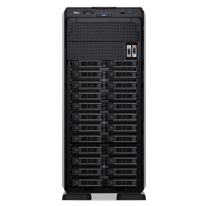Menara asli Server Intel Xeon komputer dlls PowerEdge T550