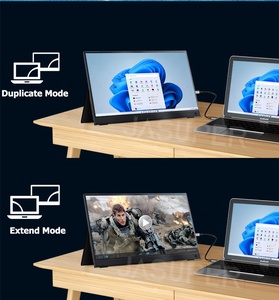 Monitor portátil de 17,3 pulgadas con puerto USB C, altavoz Dual para portátil, PC, teléfono, PS4, pantalla extendida/segunda con resolución 2K - Product Image 4