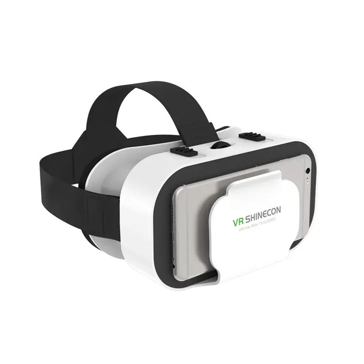 어린이와 성인을 위한 3D 안경 FOV 85 도 경량 몰입형 VR 헤드셋 iPhone 및 Android와 호환 가능