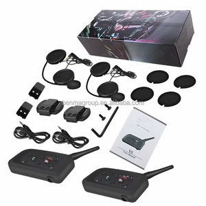 Auricular intercomunicador para casco de motocicleta, comunicador con Bluetooth, 6 conductores - Product Image 3