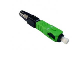 Wholesale Fast SC APC Fiber Optic Adaptor Connector Quick SC/UPC Single/Multi Mode Fast Connector FTTH 5db Tx Power GPRS <strong>Network</strong>