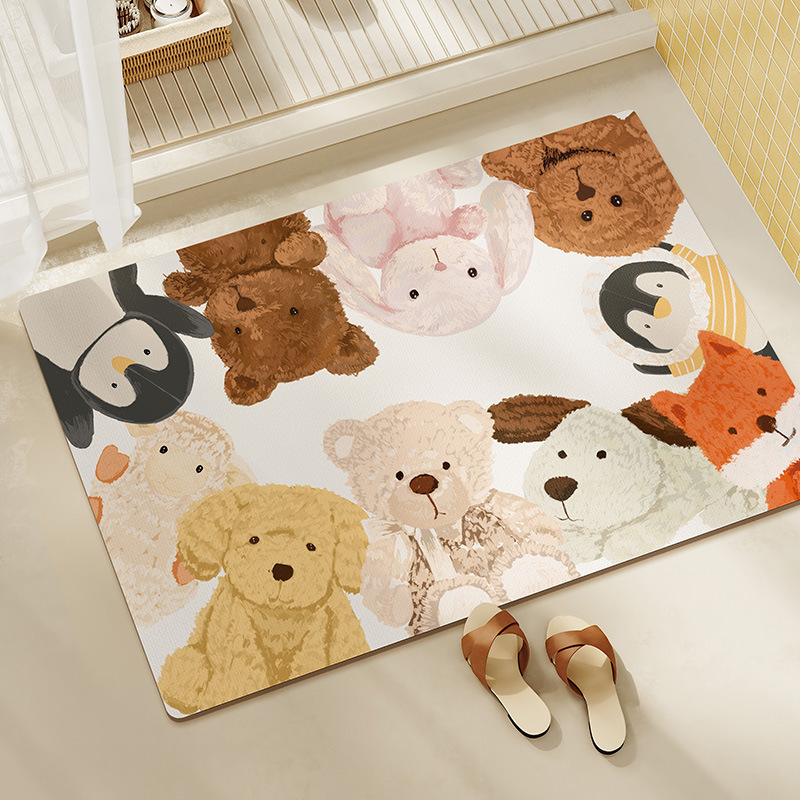 Peluche Mignonne C-Square Horizontale - Tissu en Terre de Diatomées