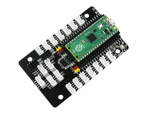 Yahboom Raspberry Pi Pico Sensor-Erweiterungs karte mit Servos tiften SPI seriell und IIC-Schnitts telle design für die Welt des Moduls