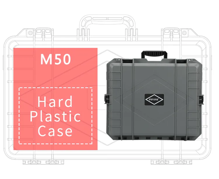 Taşınabilir M50 siyah ve altın emniyet alet kutuları su geçirmez ve darbeye dayanıklı OEM plastik Z Fold 4 vaka kutusu
