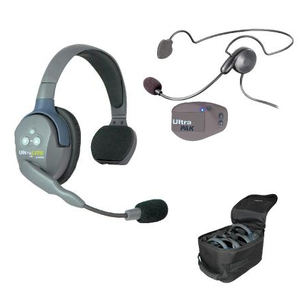 Ultralite ULS-ULPcybシングル耳インターコムヘッドフォン2ユニット放送システム用キット - Product Image 1