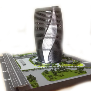 GAOJIEモデル新しいデザインSLA3D印刷大規模アーキテクチャstlファイル展示会CNCサービス用の樹脂印刷建物モデル - Product Image 5