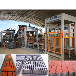 Máquina automática de ladrillos, máquina de bloques de hormigón no quemado, máquina de fabricación de ladrillos entrelazados hydraform con PLC Siemens - Product Image 3