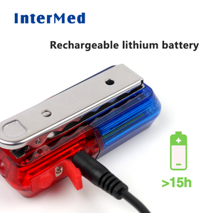 Fabrika doğrudan satış Mini kırmızı mavi flaşlı uyarı lambası Led trafik cop memuru omuz lambası - Product Image 5